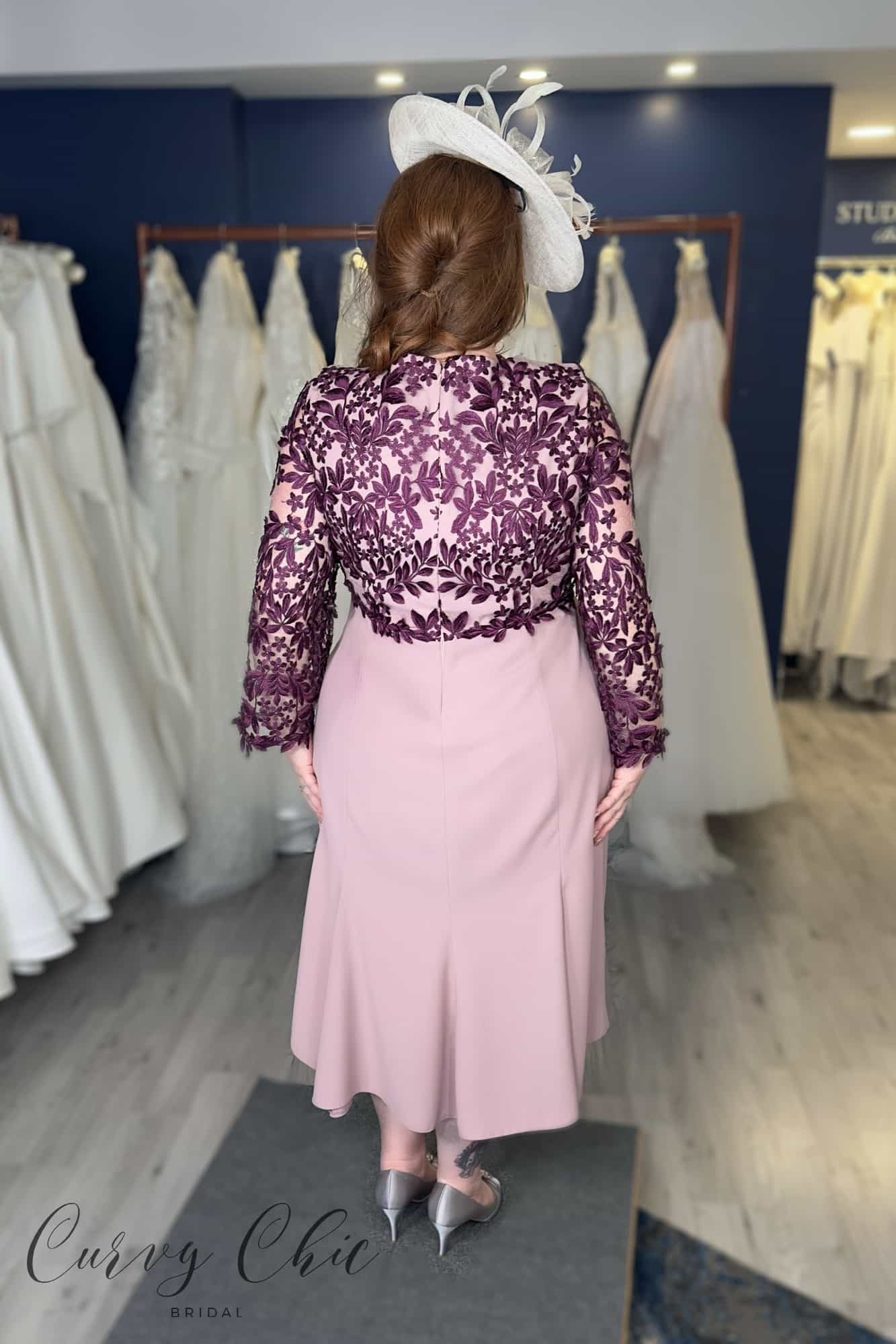 Ava-Plum-Feather-Frosted-Pink-Occasion-Dress-Back Ava-Plum-Feather-Frosted-Pink-Occasion-Dress-Back