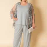 Daphne Silver fox mother of the bride groom trouser suit with jacket Daphne Silver fox mother of the bride groom trouser suit with jacket