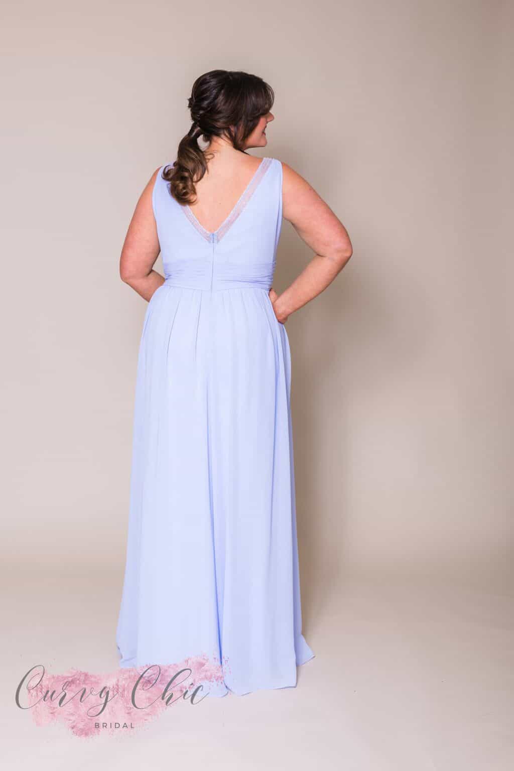 Jasmine-plus-size-bridesmaids-dress-purple-back.jpg Jasmine Bridesmaid Dress Copen Blue
