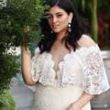 Plus size wedding gown