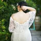 Plus size wedding gown