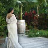 Plus size wedding gown