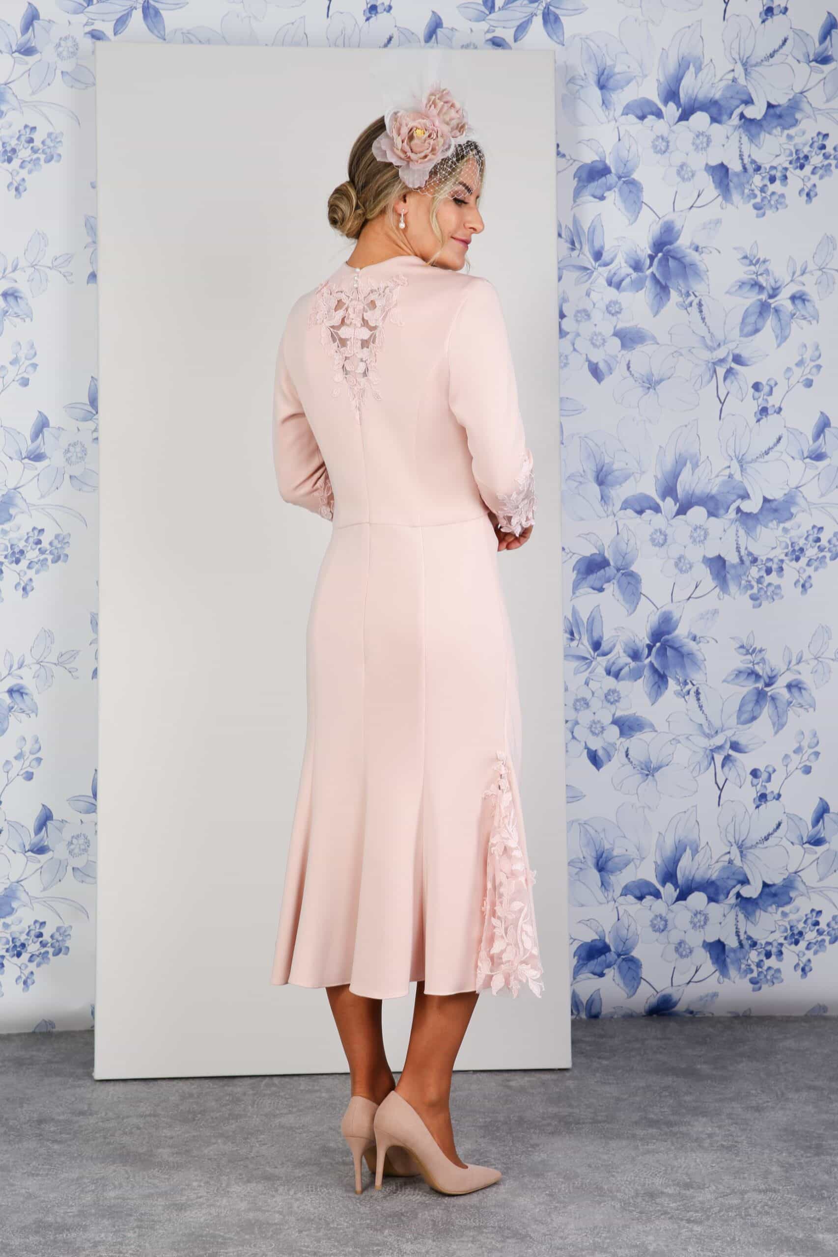 RDAD1211 Rose companion dress back