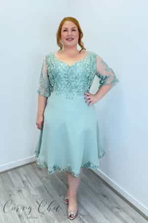 Woodland A line Mother of the Bride dress RDAD1104 by Richard Designs