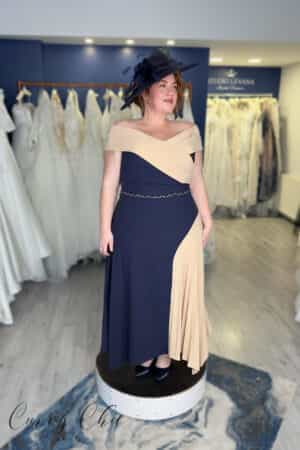 992418-NAVY-OLD-GOLD-24-Mother-of-the-bride-off-the-shoulder-dress