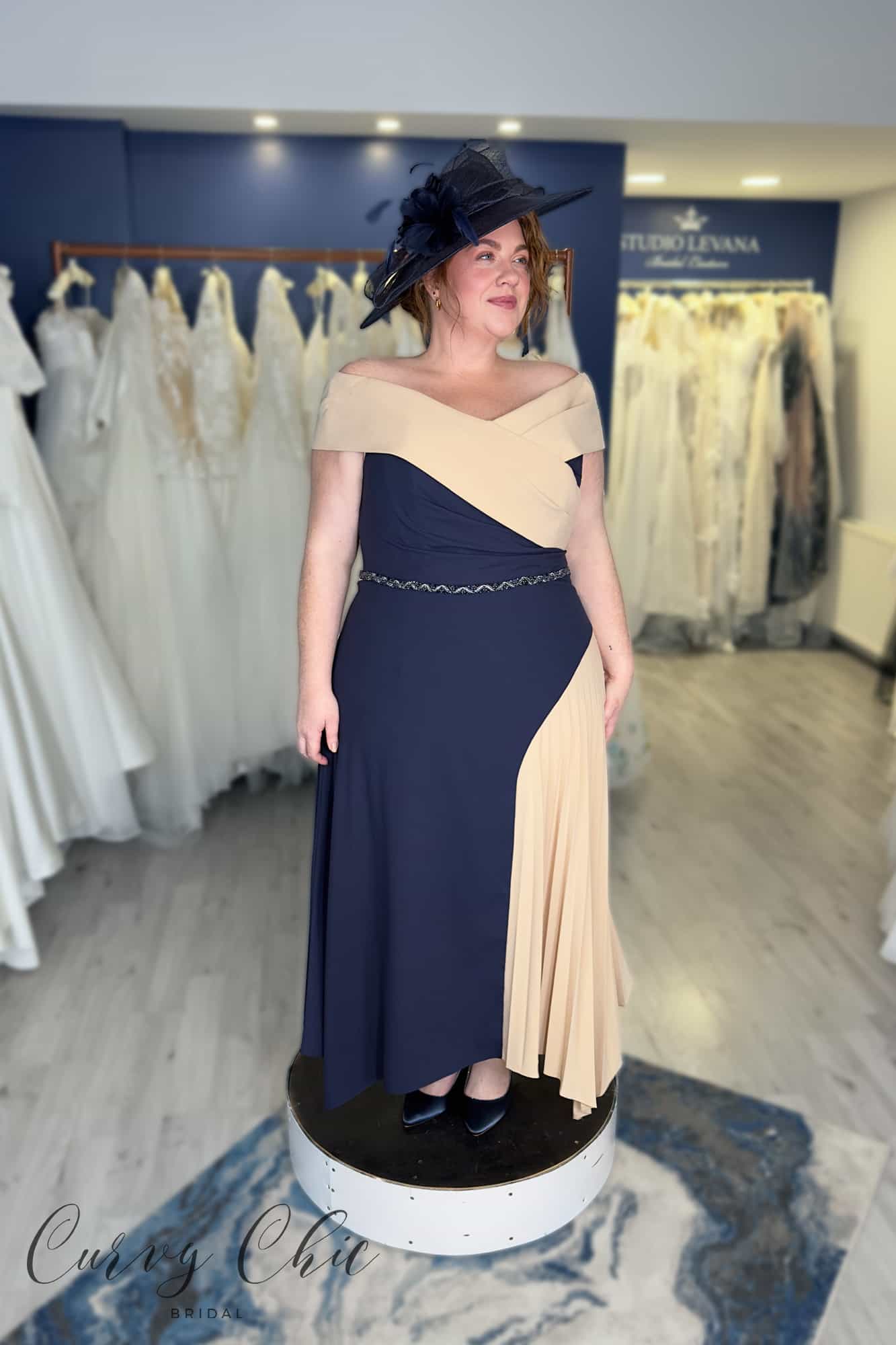 992418-NAVY-OLD-GOLD-24-Mother-of-the-bride-off-the-shoulder-dress