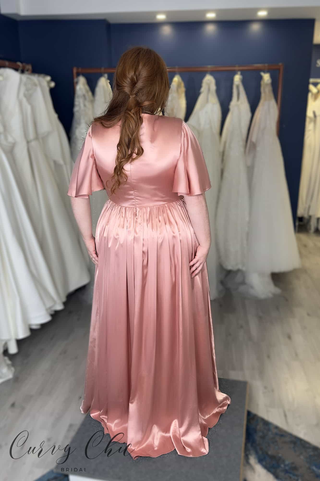 Pearl-Pink-RJB-Bridesmaid-Dress-Back-HW2898