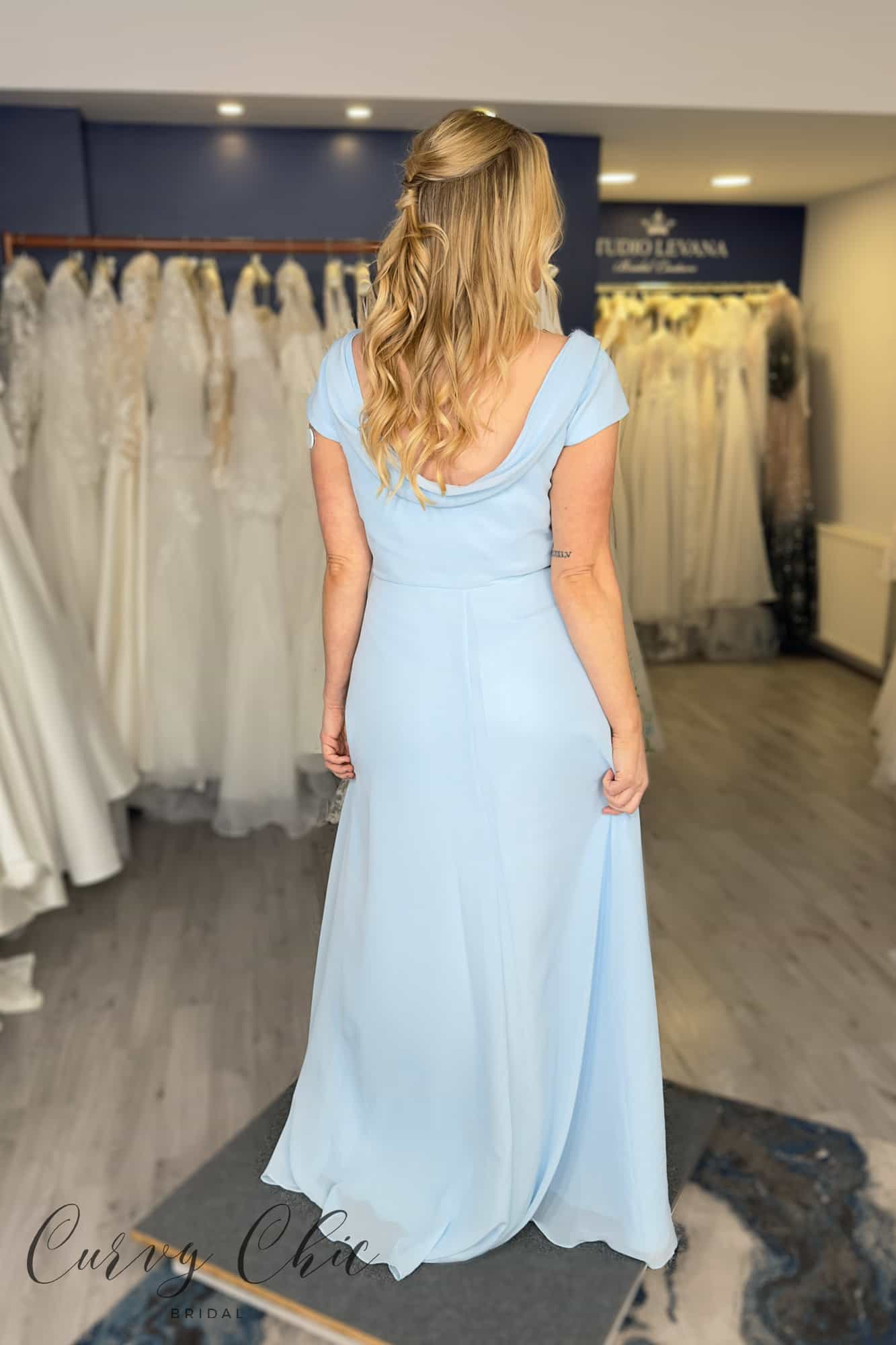 Sky-Blue-HW0213-Bridesmaid-Dress-Cowl-Back-2 Sky-Blue-HW0213-Bridesmaid-Dress-Cowl-Back-2