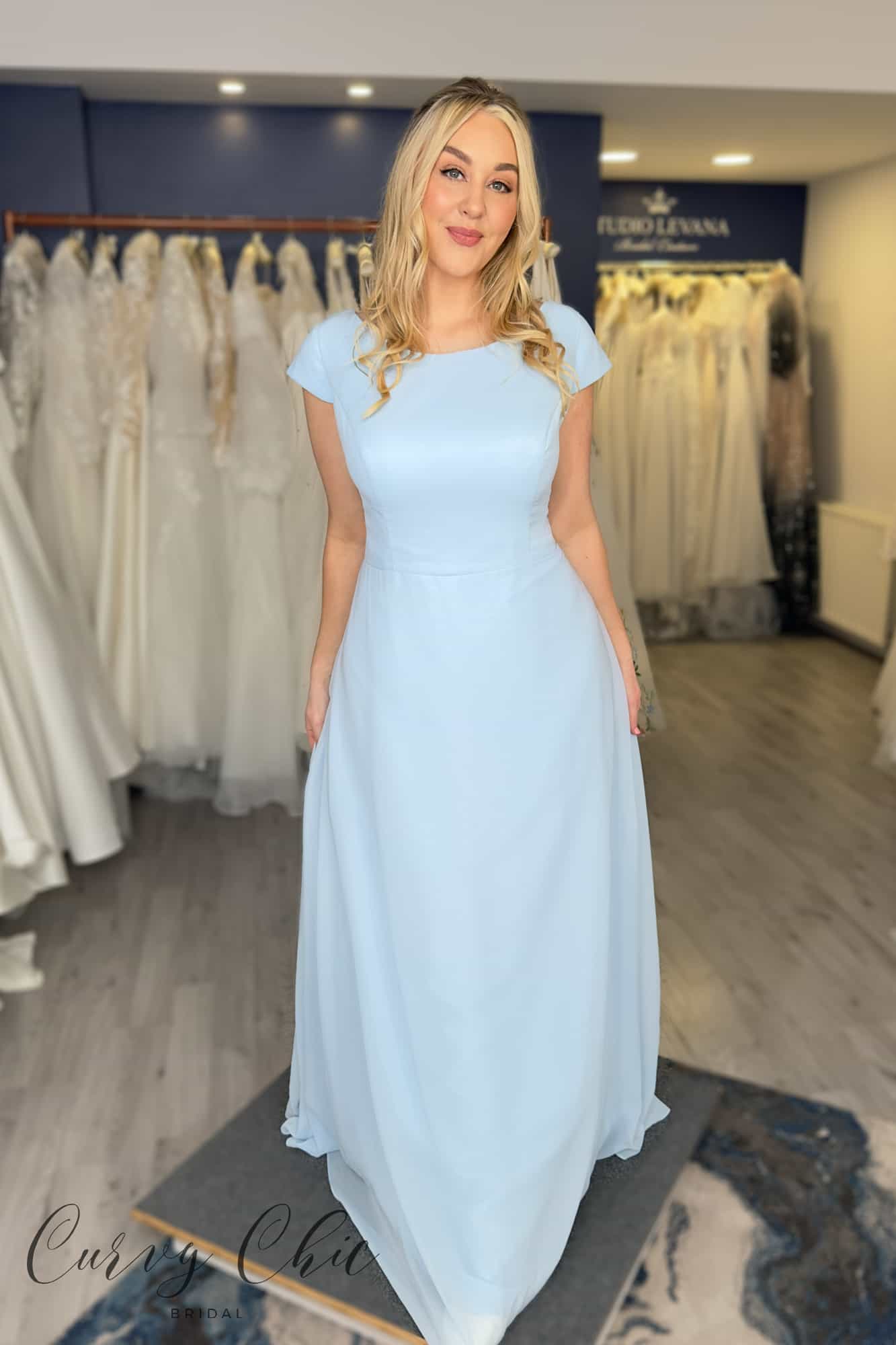 Sky-Blue-HW0213-Cowl-Back-Bridesmaid-Dress-RJB-Front Sky-Blue-HW0213-Cowl-Back-Bridesmaid-Dress-RJB-Front